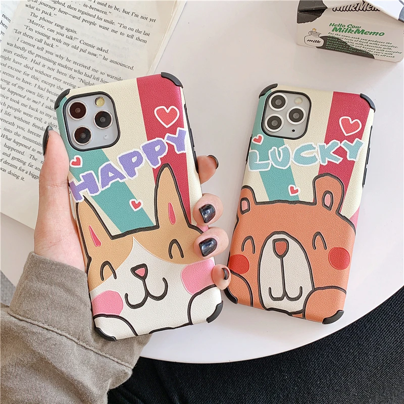 Silk cartoon bear and rabbit suitable for iphone11ProMax mobile phone case 7 / 8plus x xsmax xr protective cover
Silk cartoon bear and rabbit suitable for iphone11ProMax mobile phone case 7 / 8plus x xsmax xr protective cover