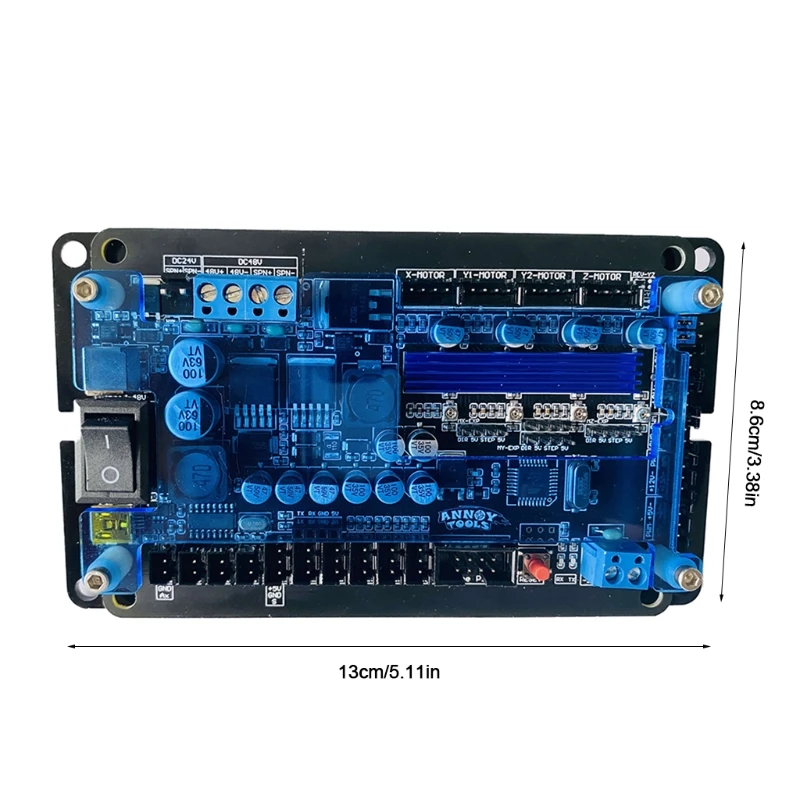 R91A GRBL 1.1 3 Control Board Dual Y Axis USB Driver Support 500W/300W Limit Switch Machine Controller for DIY Machine
R91A GRBL 1.1 3 Control Board Dual Y Axis USB Driver Support 500W/300W Limit Switch Machine Controller for DIY Machine