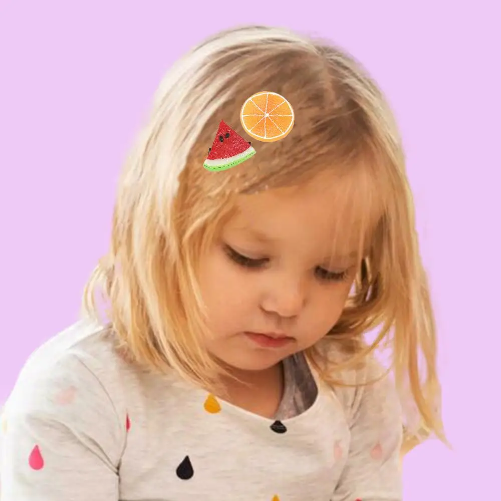 Summer Fruit Slice Hair Clips Girls Women Headwear Holder Rope Candy Hairpins Necktie Gum Holder Rope Hair Accessories
Summer Fruit Slice Hair Clips Girls Women Headwear Holder Rope Candy Hairpins Necktie Gum Holder Rope Hair Accessories