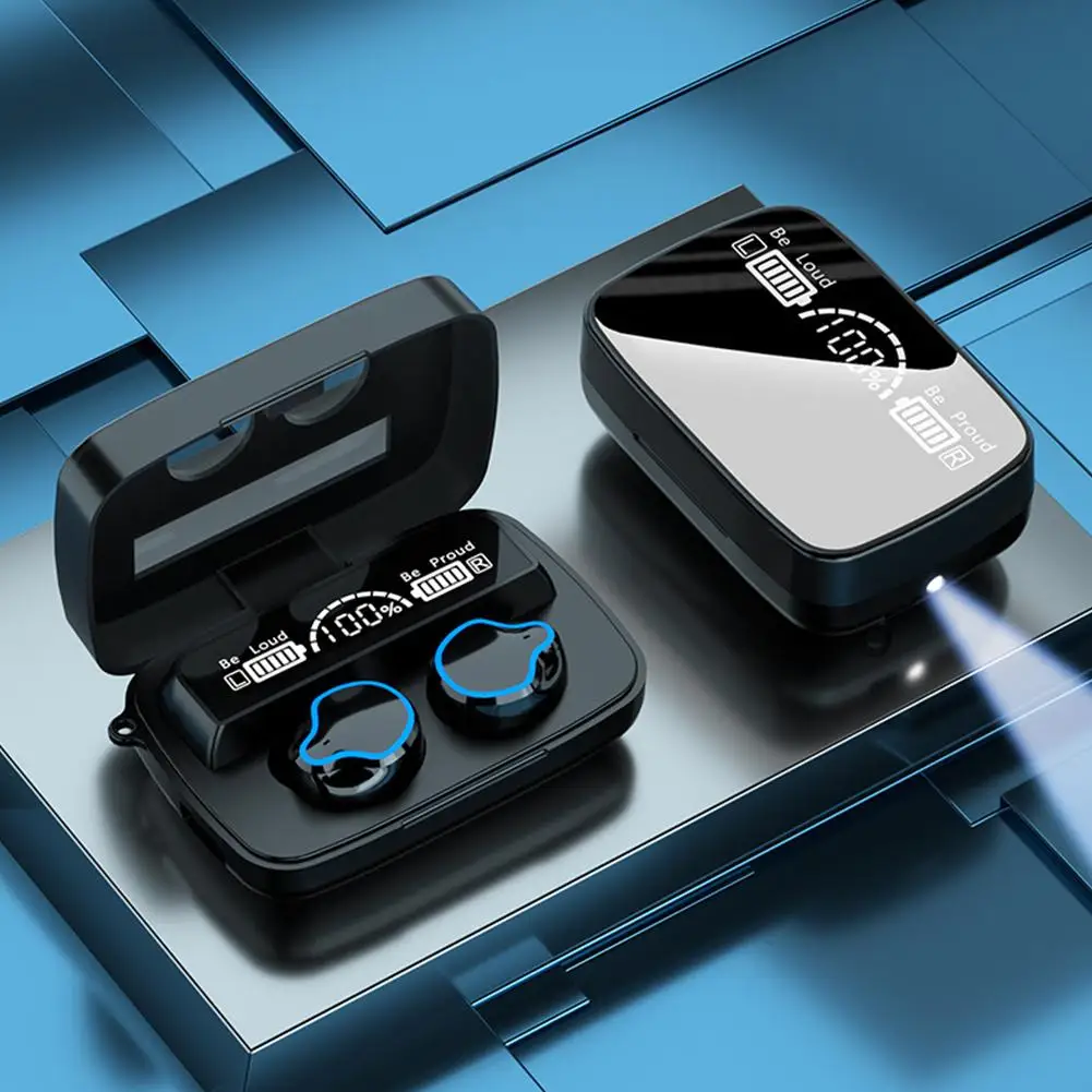 TWS-гарнитура M9 с поддержкой Bluetooth 3500 мА · ч | Электроника