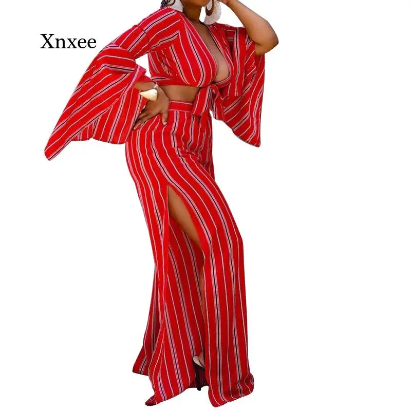 2021 Autumn New Fashion Striped Printing Loose Two-Piece Casual V-Neck Long-Sleeved Shirt Wide-Leg Pants Trousers Ladies Suit
2021 Autumn New Fashion Striped Printing Loose Two-Piece Casual V-Neck Long-Sleeved Shirt Wide-Leg Pants Trousers Ladies Suit