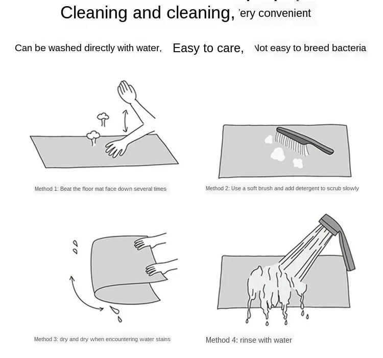 Household European-style PVC antifouling door mat bathroom non-slip mat can cut foot pad living room carpet kitchen floor carpet
Household European-style PVC antifouling door mat bathroom non-slip mat can cut foot pad living room carpet kitchen floor carpet