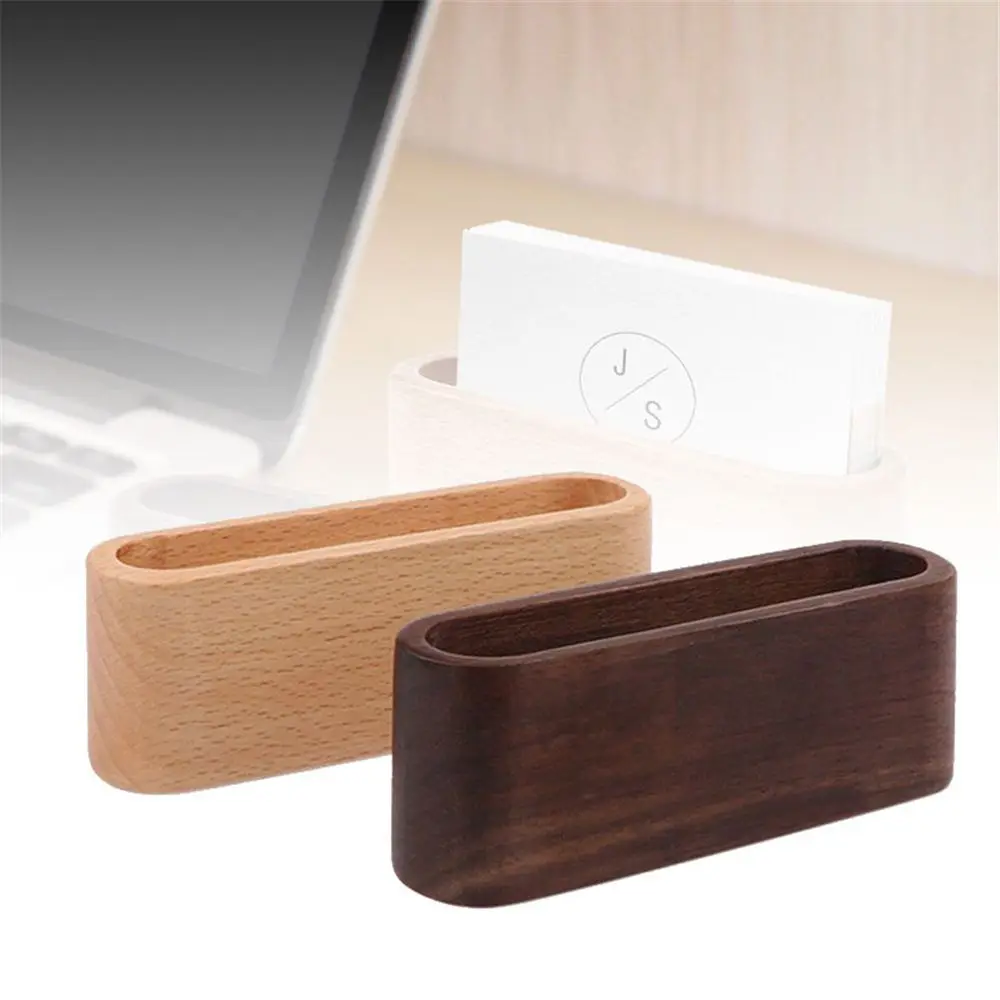 1 Pcs Business Card Holder&Note Holder Display Device Card Stand Holder Wooden Desk Organizer Office Accessories 11x3x4cm
1 Pcs Business Card Holder&Note Holder Display Device Card Stand Holder Wooden Desk Organizer Office Accessories 11x3x4cm