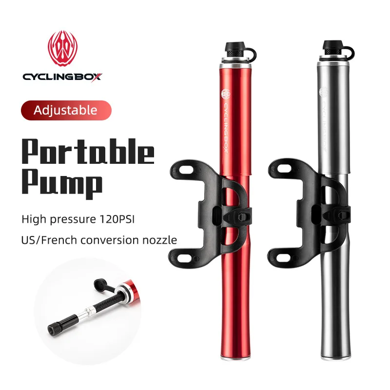 Bicycle Pump Aluminum Alloy High Pressure Pump 120Psi Pump Portable MTB Bicycle Pump Riding Equipment Bicycle Accessories
Bicycle Pump Aluminum Alloy High Pressure Pump 120Psi Pump Portable MTB Bicycle Pump Riding Equipment Bicycle Accessories