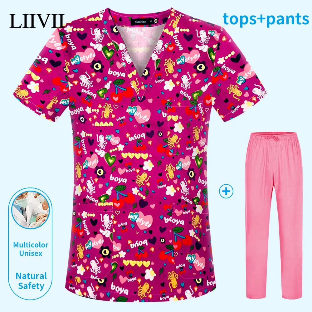 Animal Printing Unisex Medical Surgical Scrub Tops Spa Uniforms Beauty Salon Tops Women Medical Clothing Pharmacy Nurse Uniforms
Animal Printing Unisex Medical Surgical Scrub Tops Spa Uniforms Beauty Salon Tops Women Medical Clothing Pharmacy Nurse Uniforms