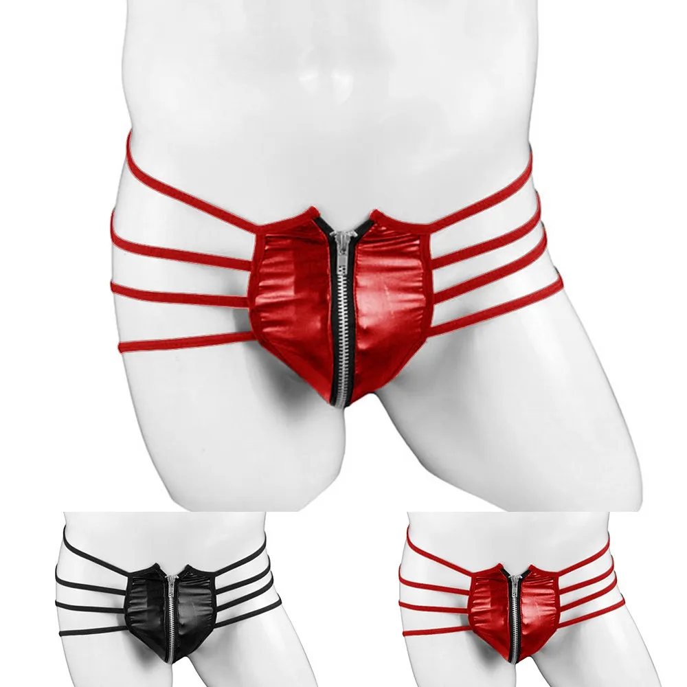 Buttocks Hollow Sissy Panties Men Sexy Faux Leather PVC Zipped Jock Strap Thongs G-String Underwear Bikini Men's Erotic Lingerie
Buttocks Hollow Sissy Panties Men Sexy Faux Leather PVC Zipped Jock Strap Thongs G-String Underwear Bikini Men's Erotic Lingerie