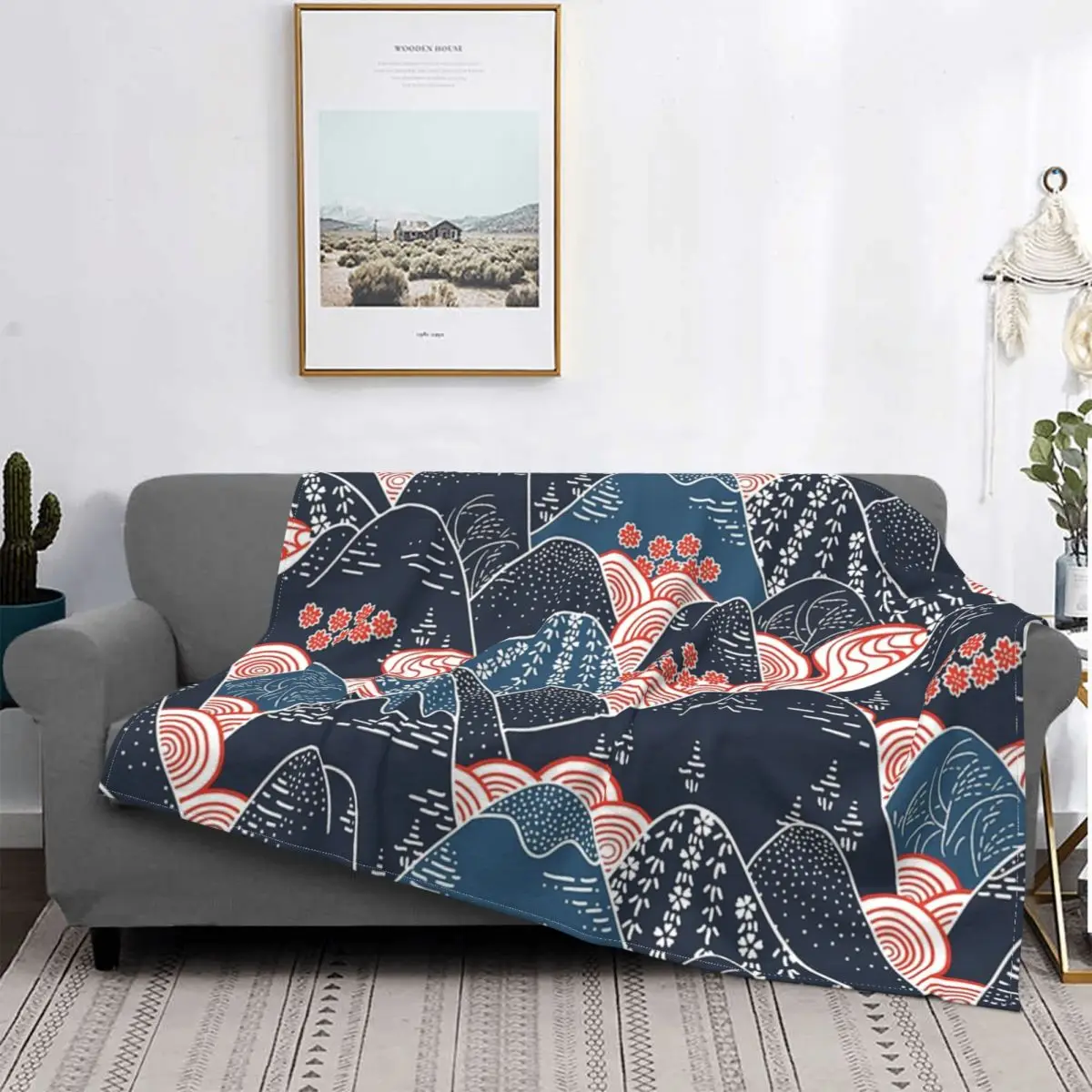 Japanese Mountain Landscape Kimono Blanket Bedspread Bed Plaid Muslin Sofa Blankets Hooded Blanket Blankets For Bed
Japanese Mountain Landscape Kimono Blanket Bedspread Bed Plaid Muslin Sofa Blankets Hooded Blanket Blankets For Bed