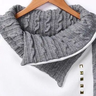 Hot Sale Casual Women Winter Autumn Long Sleeve Pullover Jacket Sweater Coat Hooded Jumper Tops White High Collar Sweaters 
Hot Sale Casual Women Winter Autumn Long Sleeve Pullover Jacket Sweater Coat Hooded Jumper Tops White High Collar Sweaters