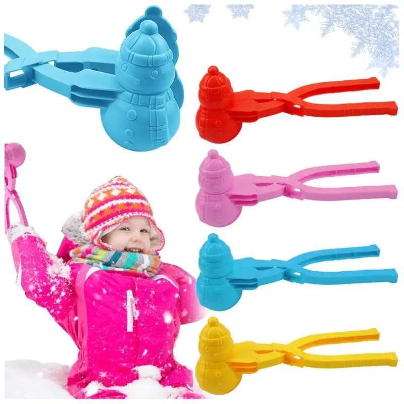 1pcs Winter Plastic Snowball Maker Clip Kids Outdoor Sand Snow Ball Mold Toys Fight Snowman Clip Toy for Children
1pcs Winter Plastic Snowball Maker Clip Kids Outdoor Sand Snow Ball Mold Toys Fight Snowman Clip Toy for Children