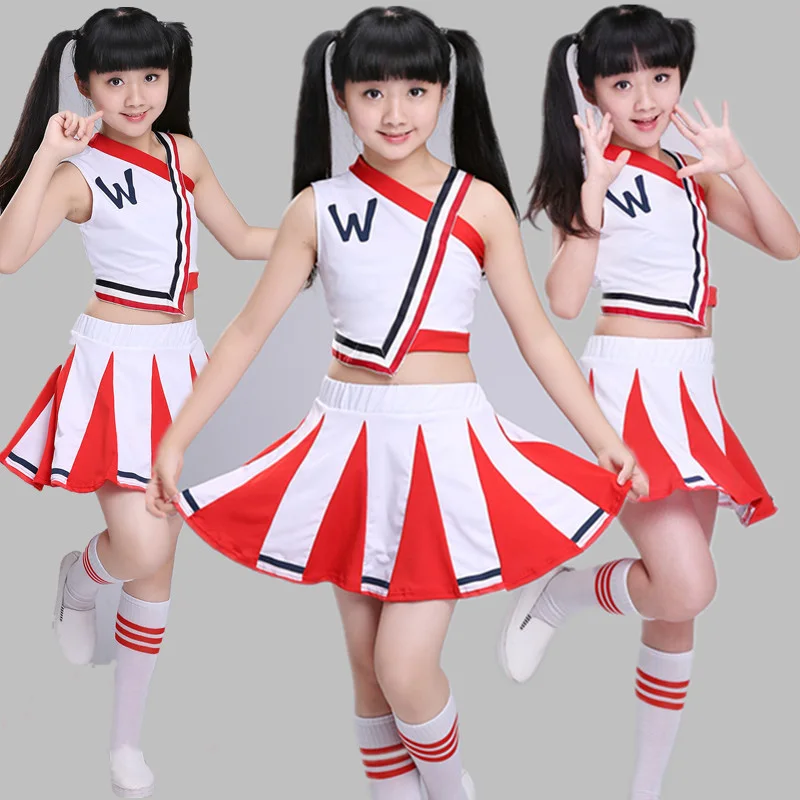 Child Cosplay Costumes for Girl Cheerleader Costume Girl School Suit Girls Carnival Party Kid Cheerleading Uniforms Sleeveless
Child Cosplay Costumes for Girl Cheerleader Costume Girl School Suit Girls Carnival Party Kid Cheerleading Uniforms Sleeveless