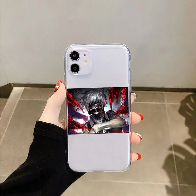 Tokyo Ghoul Anime pattern Phone Case Transparent soft For iphone 5 5s 5c se 6 6s 7 8 11 12 plus mini x xs xr pro max
Tokyo Ghoul Anime pattern Phone Case Transparent soft For iphone 5 5s 5c se 6 6s 7 8 11 12 plus mini x xs xr pro max