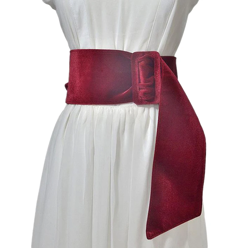 2022 New Women Faux Suede Leather Waistband Square-ring Wide Belt Good Matching Lady's Dress Girdle Buckle Soft Waistband
2022 New Women Faux Suede Leather Waistband Square-ring Wide Belt Good Matching Lady's Dress Girdle Buckle Soft Waistband
