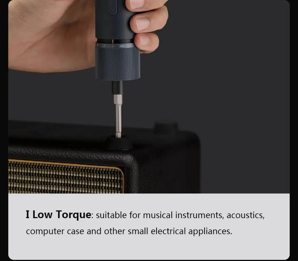 In Stock ! Xiaomi HOTO Straight Handle Electric Screwdriver 3 Speed Torque Rechargeable with Stroage Box LED Light 12 Long Bits
In Stock ! Xiaomi HOTO Straight Handle Electric Screwdriver 3 Speed Torque Rechargeable with Stroage Box LED Light 12 Long Bits