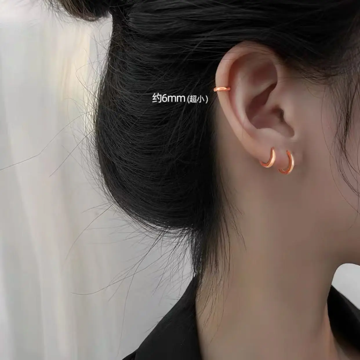 MC Hoop Huggie Earrings Simple Smooth Classic Delicate Ear Ring for Women 2021 Hot Sale Trend 6mm/8mm/10mm/12mm/15mm Pendientes
MC Hoop Huggie Earrings Simple Smooth Classic Delicate Ear Ring for Women 2021 Hot Sale Trend 6mm/8mm/10mm/12mm/15mm Pendientes