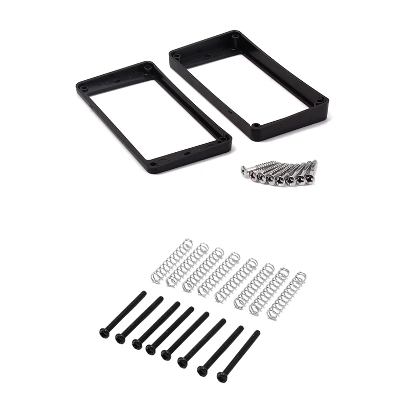 8 Pcs M2.5X32mm Electric Guitar Humbucker Pickups Screw and Spring & 2PCS Black Curved Humbucker Pickups Frame Rings
8 Pcs M2.5X32mm Electric Guitar Humbucker Pickups Screw and Spring & 2PCS Black Curved Humbucker Pickups Frame Rings
