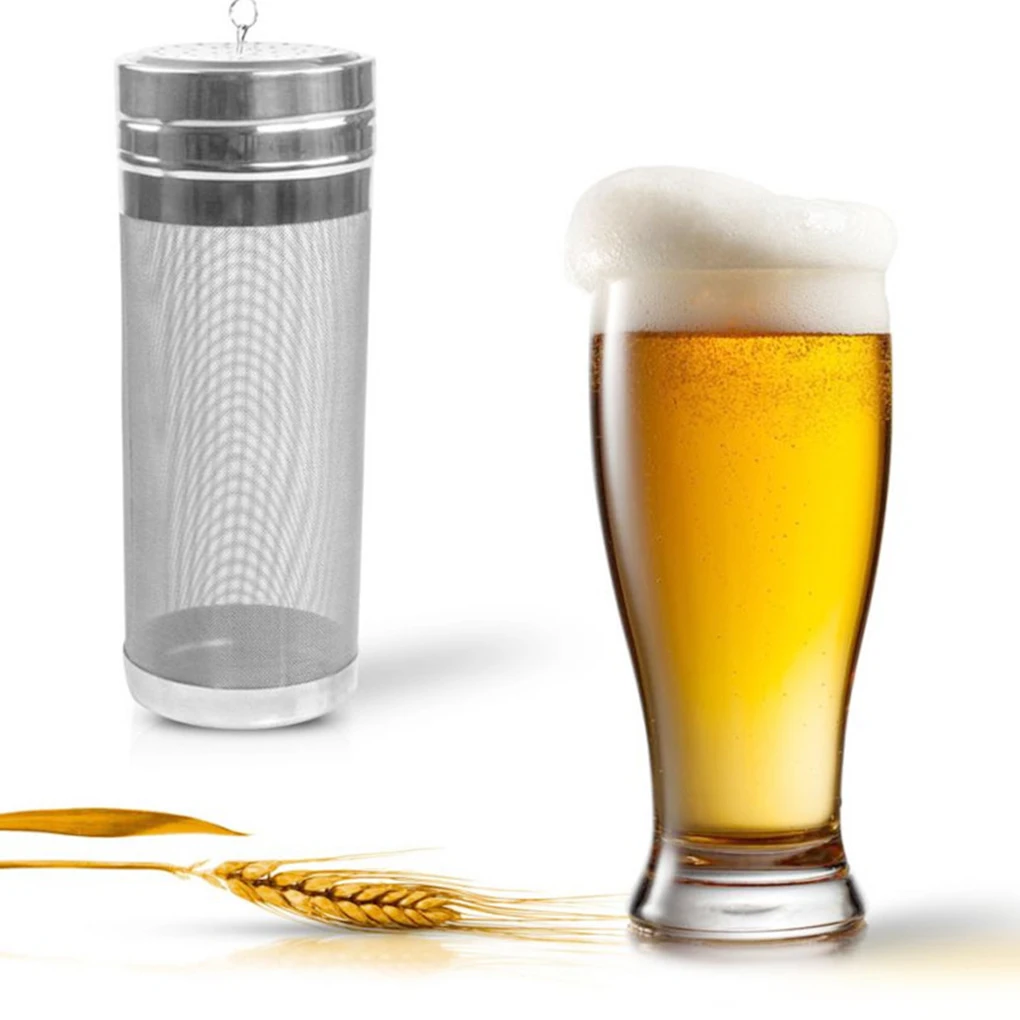 Stainless Steel Hop Filter Homebrew Mesh Beer Filter Strainer Dry Hopper For Home Brew Spider Filter 7x18/ 7x29cm 300 Micron
Stainless Steel Hop Filter Homebrew Mesh Beer Filter Strainer Dry Hopper For Home Brew Spider Filter 7x18/ 7x29cm 300 Micron
