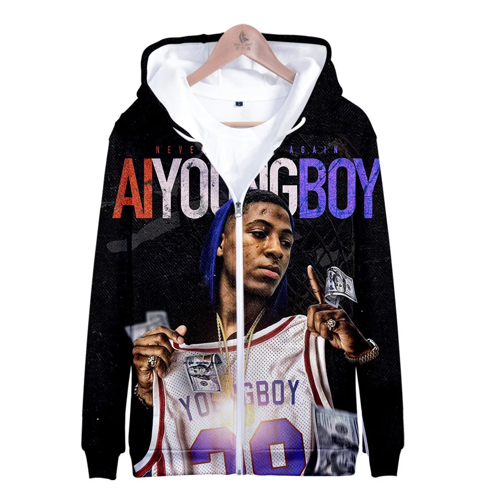 3D Hoodies YoungBoy Never Broke Again Winter Mens Jackets and Coats Hip Hop Streetwear Pocket Zipper Pullover Hooded Sweatshirt
3D Hoodies YoungBoy Never Broke Again Winter Mens Jackets and Coats Hip Hop Streetwear Pocket Zipper Pullover Hooded Sweatshirt