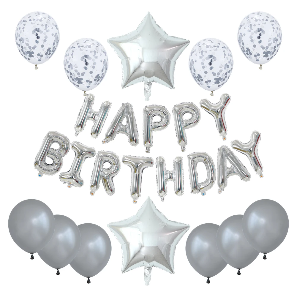 1 Set Happy Birthday Balloons Decor for Girls Confetti Latex Baloon Rose Gold Balls Baby Shower 1 Year Birthday Party Supplies
1 Set Happy Birthday Balloons Decor for Girls Confetti Latex Baloon Rose Gold Balls Baby Shower 1 Year Birthday Party Supplies