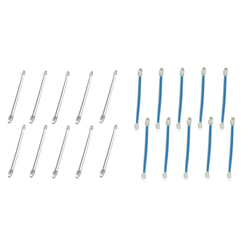 20Pcs Long Shape Hook Silicone Tennis Racket Vibration Dampener Shock Absorber, White & Blue
20Pcs Long Shape Hook Silicone Tennis Racket Vibration Dampener Shock Absorber, White & Blue