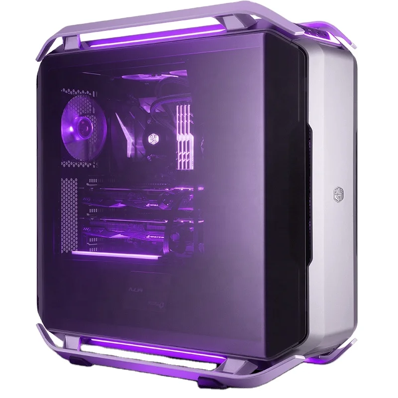 CoolerMaster Cosmos C700p, черная версия, полная башня, ПК, настольная игра, шасси, поддерживает 420, с водяным охлаждением/одноизогнутое закаленное стекл... 
CoolerMaster Cosmos C700p, черная версия, полная башня, ПК, настольная игра, шасси, поддерживает 420, с водяным охлаждением/одноизогнутое закаленное стекл...