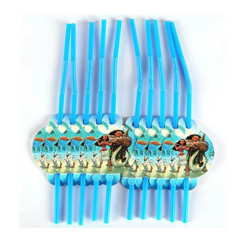 100pcs/lot Moana Theme Decorations Drinking Straws Baby Shower Events Boys Kids Favors Happy Birthday Party Straw
100pcs/lot Moana Theme Decorations Drinking Straws Baby Shower Events Boys Kids Favors Happy Birthday Party Straw