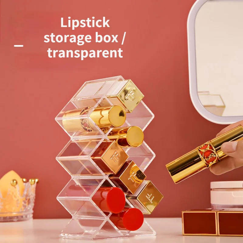Lipstick storage box desktop storage box acrylic dust proof display rack cosmetics storage box lip enamel lipstick
Lipstick storage box desktop storage box acrylic dust proof display rack cosmetics storage box lip enamel lipstick