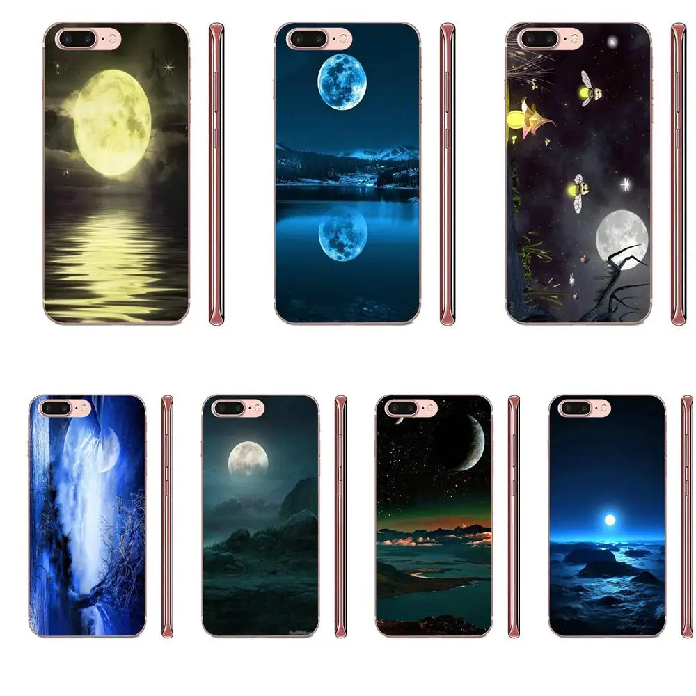 Тонкий чехол Dragonfly On Full Moon Park S для Huawei Honor Mate Nova Note 20 20s 30 5 5I 5T 6 7I 7C 8A 8X 9X 10 Pro Lite