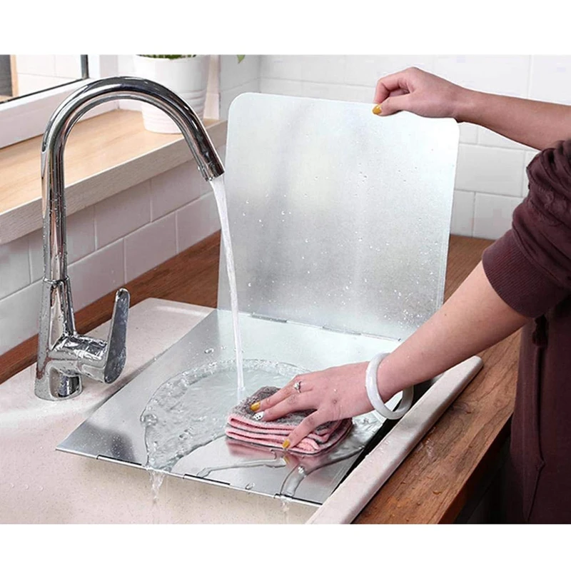 Foldable Kitchen Oil Splash Guard for Wall Block Cover, Galvanized Board Plate Prevent Oil Splash Cooking Hot Baffle Oil Paper C
Foldable Kitchen Oil Splash Guard for Wall Block Cover, Galvanized Board Plate Prevent Oil Splash Cooking Hot Baffle Oil Paper C
