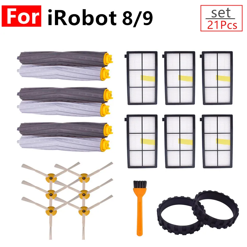 Main roll Brush Hepa filter side brush kit for iRobot Roomba 800 900 Series 870 880 980 Vacuum Cleaner robot Parts
Main roll Brush Hepa filter side brush kit for iRobot Roomba 800 900 Series 870 880 980 Vacuum Cleaner robot Parts