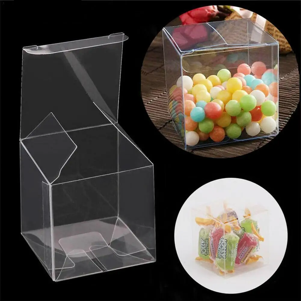 5 Pcs Transparent Gift Candy Box Multiple Specifications Boxes Chocolate Bags Pvc Event Party Square Decoration Wedding Fav H1G2
5 Pcs Transparent Gift Candy Box Multiple Specifications Boxes Chocolate Bags Pvc Event Party Square Decoration Wedding Fav H1G2