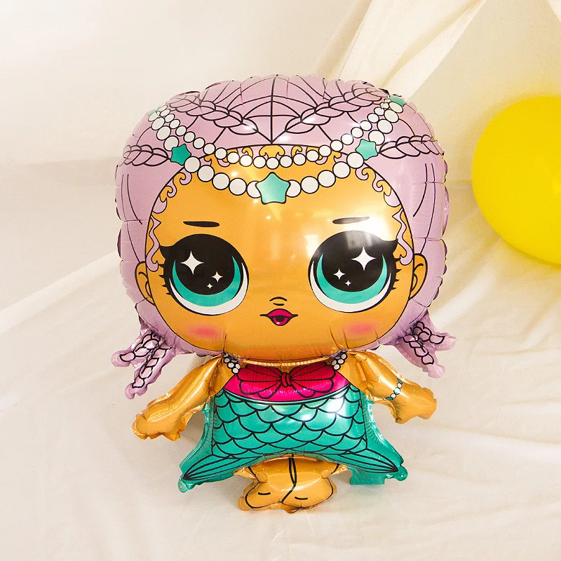 Kawaii Girls LOL Surprise Dolls Aluminum Balloons Christening Gifts for Children Birthday Party Baby Shower Decorations Supplies
Kawaii Girls LOL Surprise Dolls Aluminum Balloons Christening Gifts for Children Birthday Party Baby Shower Decorations Supplies