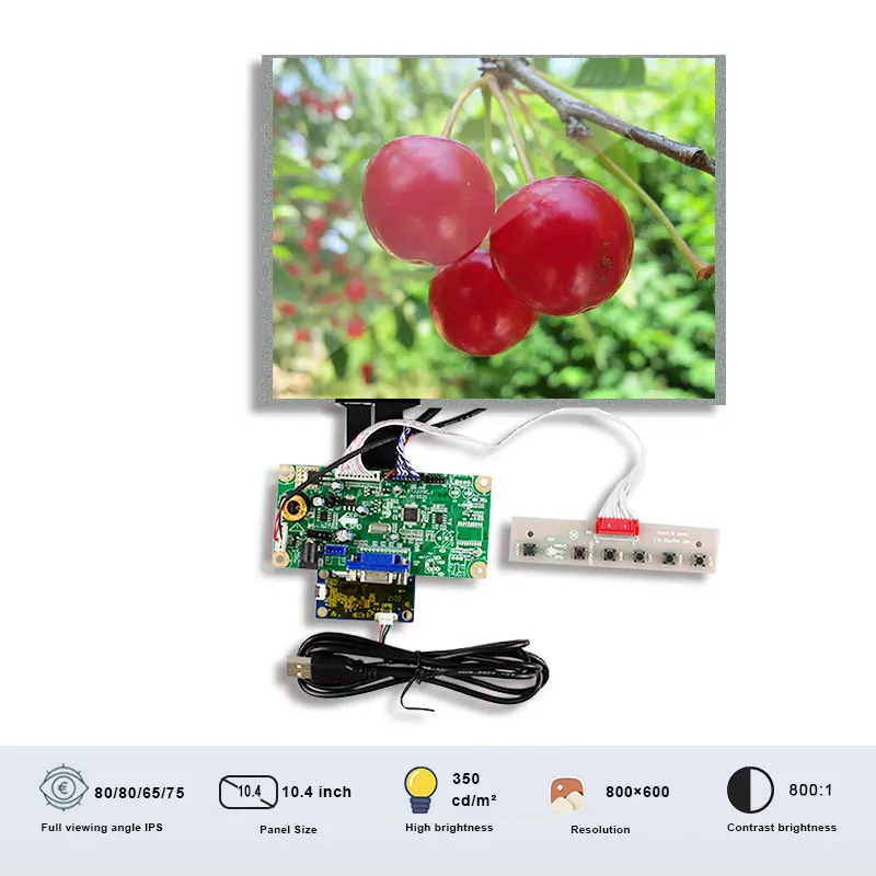 Оригинальный проектор, диагональ 10,4 дюйма, 800x600, LVDS 20-контактный разъем, сенсорный экран с платой контроллера ЖК-дисплея
Оригинальный проектор, диагональ 10,4 дюйма, 800x600, LVDS 20-контактный разъем, сенсорный экран с платой контроллера ЖК-дисплея