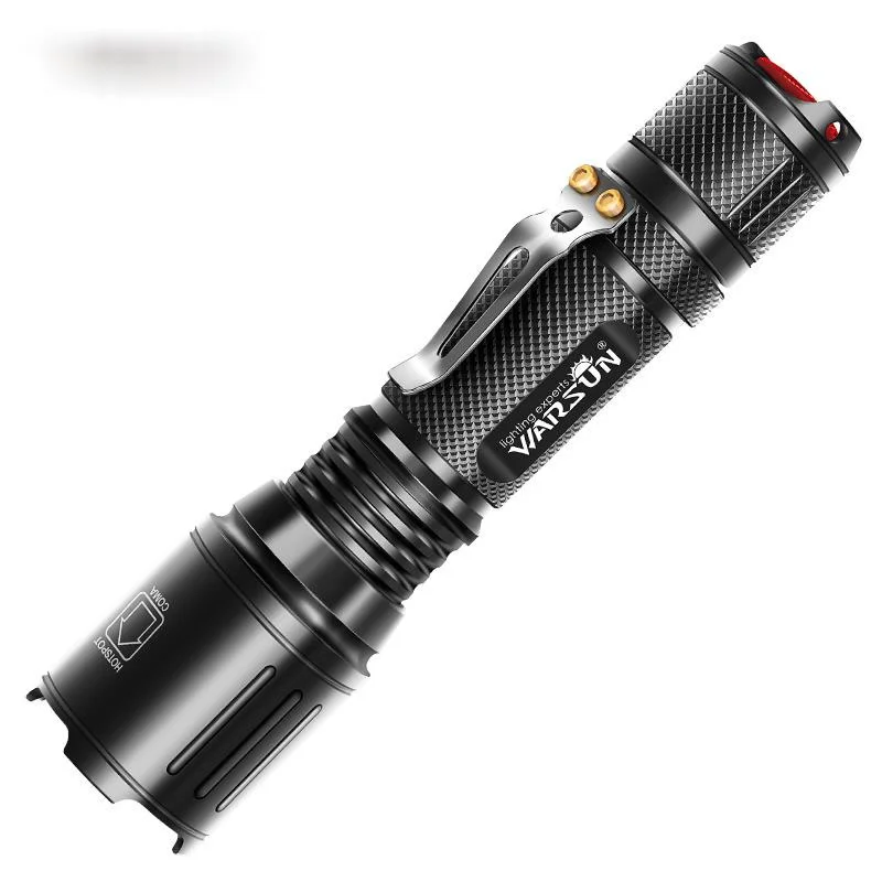 Portable Outdoor Flashlight Powerfu Outdoor Camping Waterproof Rechargeable Flashlight Linterna Led Lighting Torches DB60SD
Portable Outdoor Flashlight Powerfu Outdoor Camping Waterproof Rechargeable Flashlight Linterna Led Lighting Torches DB60SD