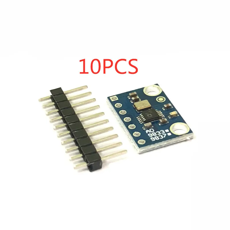 10PCS AD9833 Programmable Microprocessors Serial Interface Module Sine Square Wave DDS Signal Generator Module GY-9833
10PCS AD9833 Programmable Microprocessors Serial Interface Module Sine Square Wave DDS Signal Generator Module GY-9833