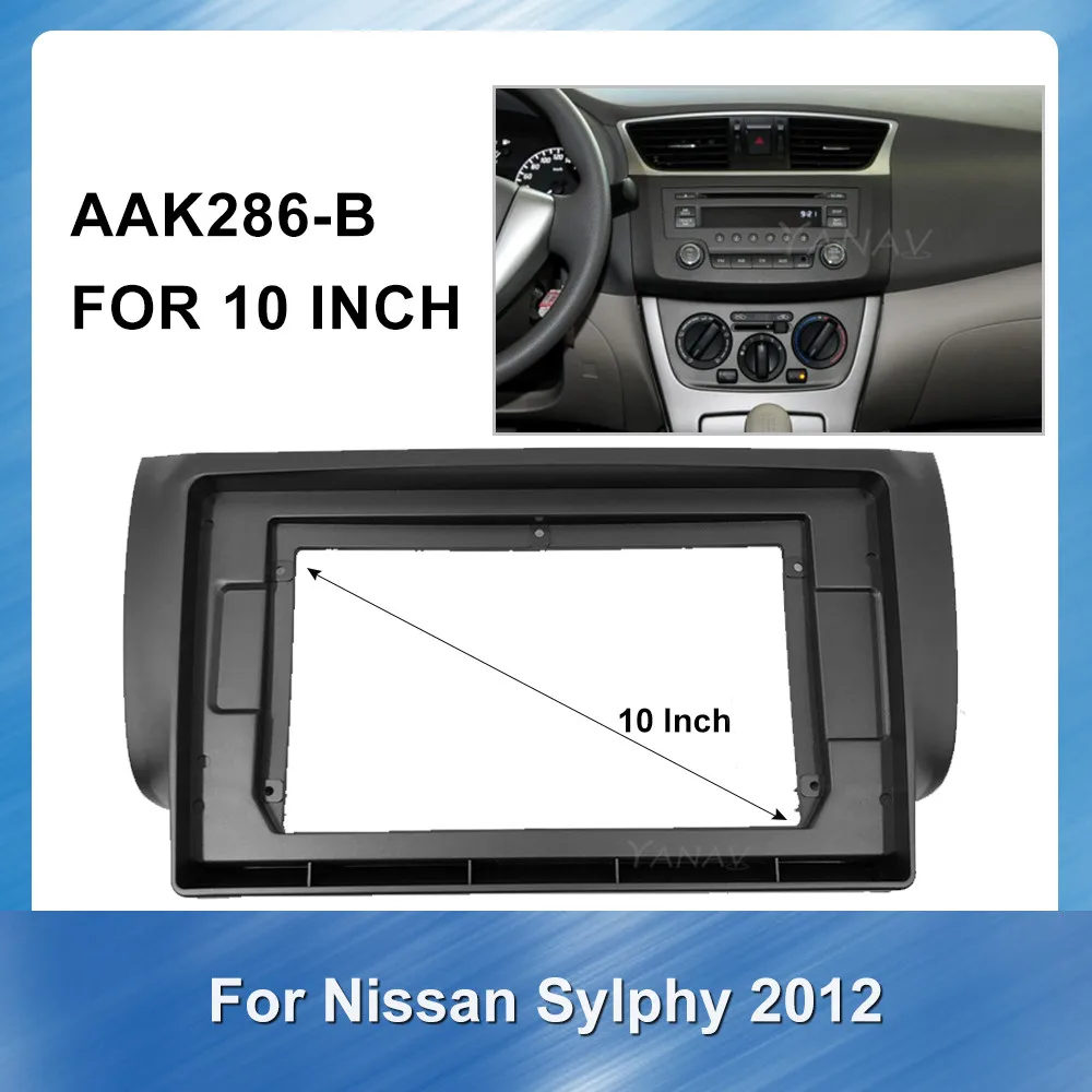 10 inch 2 din Car audio radio fascias frame panel For Nissan Sylphy 2012 auto DVD video installation dash trim kit frame fascias
10 inch 2 din Car audio radio fascias frame panel For Nissan Sylphy 2012 auto DVD video installation dash trim kit frame fascias