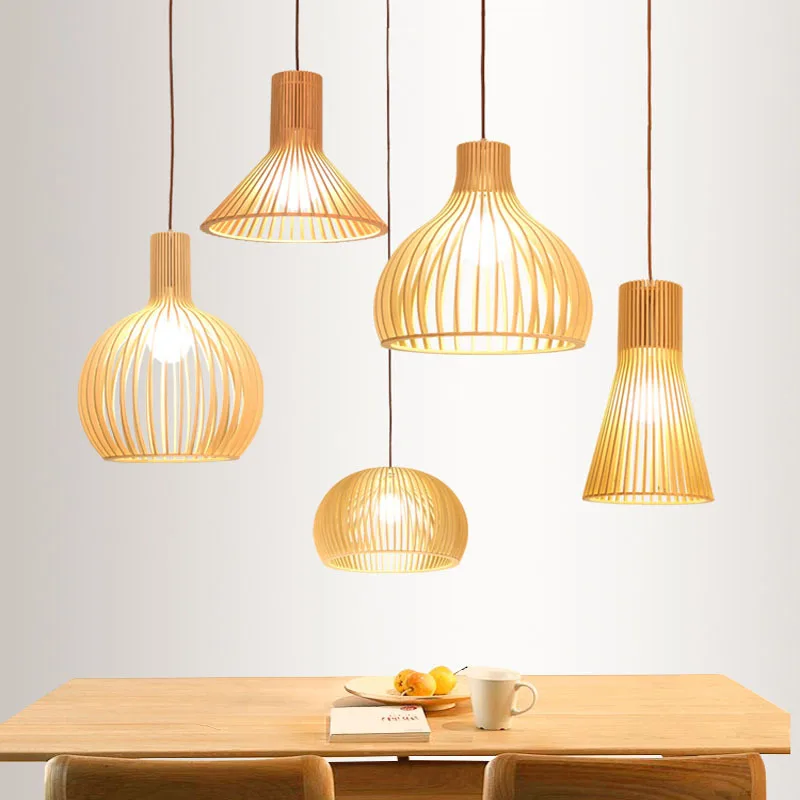 Nordic Simple Wooden Led Pendant Lights Bedroom Bar Droplight Birdcage Wood Loft Design Lamp Bird Lamp Shade Hanging Lights New
Nordic Simple Wooden Led Pendant Lights Bedroom Bar Droplight Birdcage Wood Loft Design Lamp Bird Lamp Shade Hanging Lights New