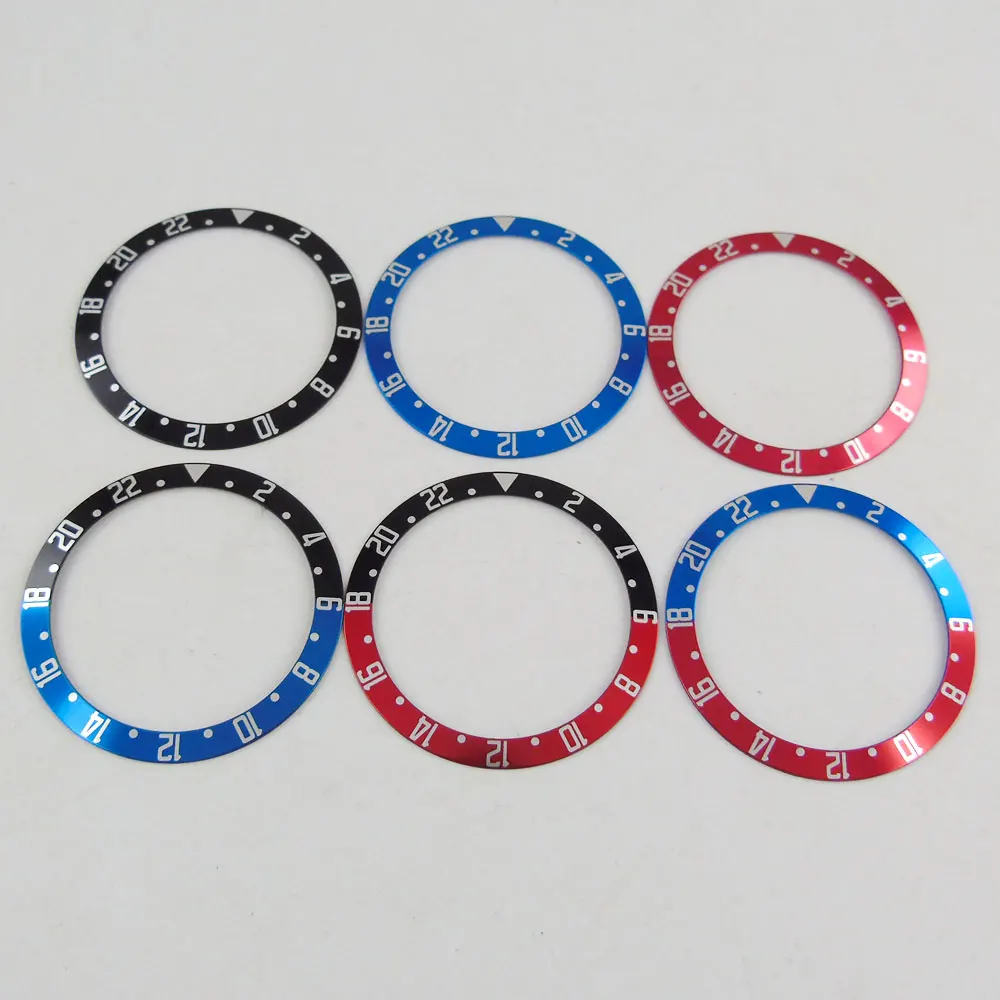 High quality 39.5mm Black Blue Red Alloy Watch Bezel Insert Fit For 41mm Men's Watch 
High quality 39.5mm Black Blue Red Alloy Watch Bezel Insert Fit For 41mm Men's Watch