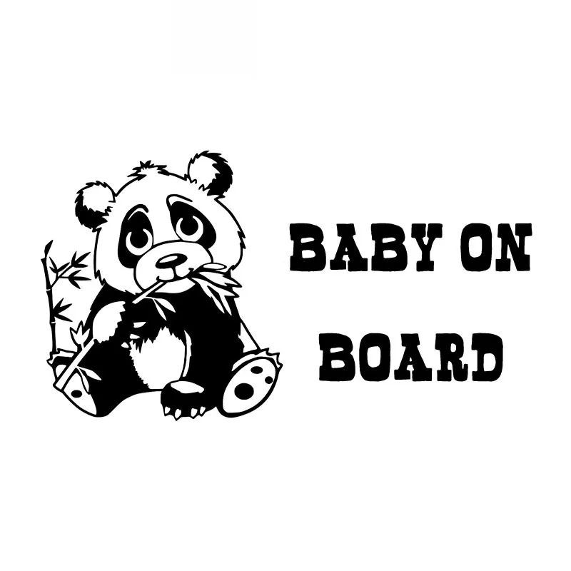Car Sticker Cute Animal Baby Panda Warning Car Sticker Rear Windshield Decoration Decals Waterproof Black/white,17cm*9cm
Car Sticker Cute Animal Baby Panda Warning Car Sticker Rear Windshield Decoration Decals Waterproof Black/white,17cm*9cm