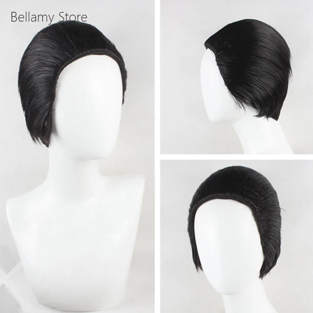 Rainbow Six the best smoke Black short hair back of the head Cosplay hairwear Wig+Wig Cap
Rainbow Six the best smoke Black short hair back of the head Cosplay hairwear Wig+Wig Cap
