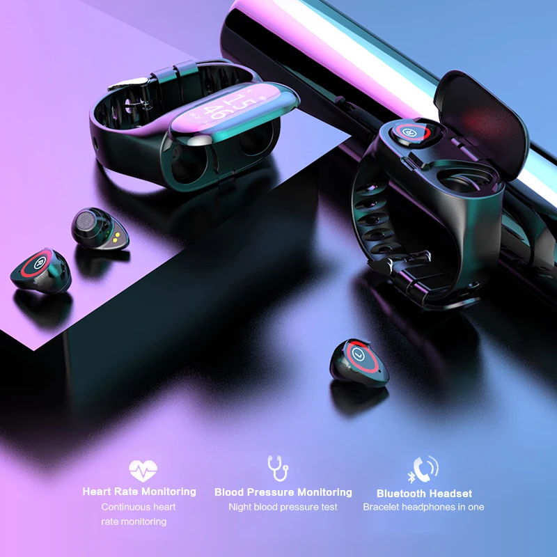 New M1 Smart Wristband with Bluetooth earphone Heart Rate Blood Pressure Monitor Fitness Tracker wristband Men Sport Smart watch 
New M1 Smart Wristband with Bluetooth earphone Heart Rate Blood Pressure Monitor Fitness Tracker wristband Men Sport Smart watch
