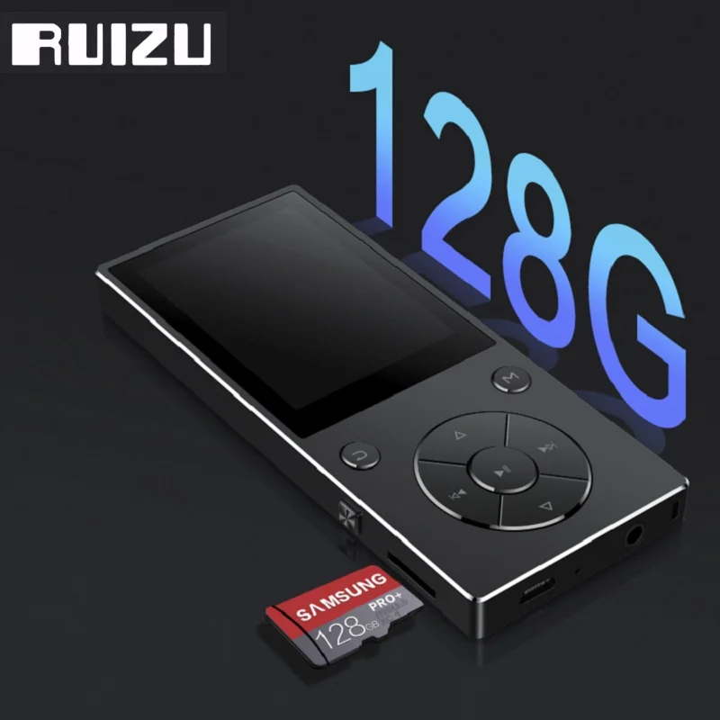 New Metal RUIZU D11 Bluetooth MP3 Player 2.4inch HD Screen 8GB HiFi Music Player with FM Radio E-Book Video Built-in Speaker
New Metal RUIZU D11 Bluetooth MP3 Player 2.4inch HD Screen 8GB HiFi Music Player with FM Radio E-Book Video Built-in Speaker