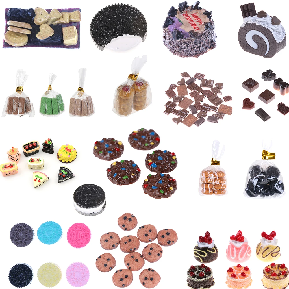 Chocolate Cookies Biscuits Dessert Glass Can Miniature Dollhouse Kitchen Decoration Bakery For Children Kids Pretend Play Toys
Chocolate Cookies Biscuits Dessert Glass Can Miniature Dollhouse Kitchen Decoration Bakery For Children Kids Pretend Play Toys