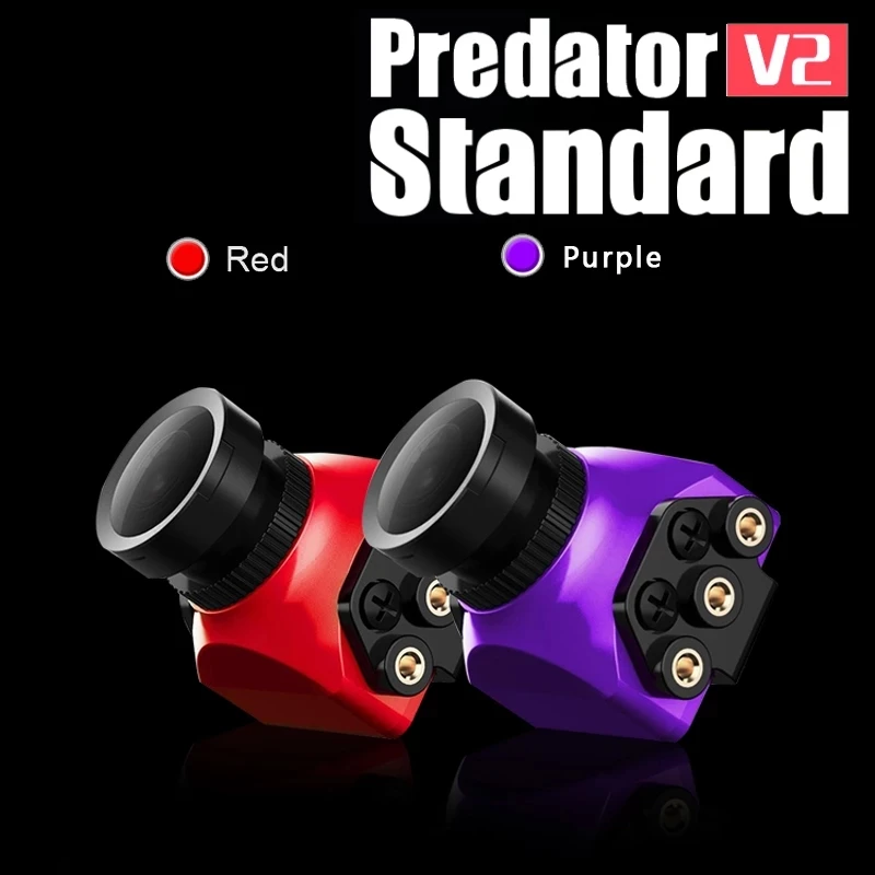 Foxeer Predator V2 Standard/Mini 1000TVL 1.8mm PAL FPV Camera Super WDR for Racing Drone Quadcopter
Foxeer Predator V2 Standard/Mini 1000TVL 1.8mm PAL FPV Camera Super WDR for Racing Drone Quadcopter