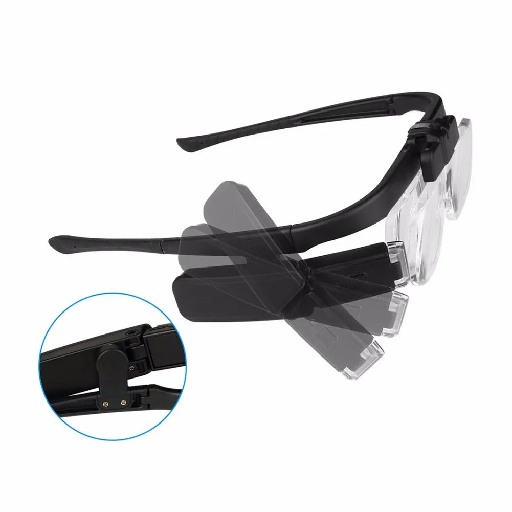 Magnifier Glass Adjustable 2 Lens Loupe With Led Light Headband Magnifier Glass With Lamp 1.5X20x2.5X3.5X4.0X4.5X
Magnifier Glass Adjustable 2 Lens Loupe With Led Light Headband Magnifier Glass With Lamp 1.5X20x2.5X3.5X4.0X4.5X