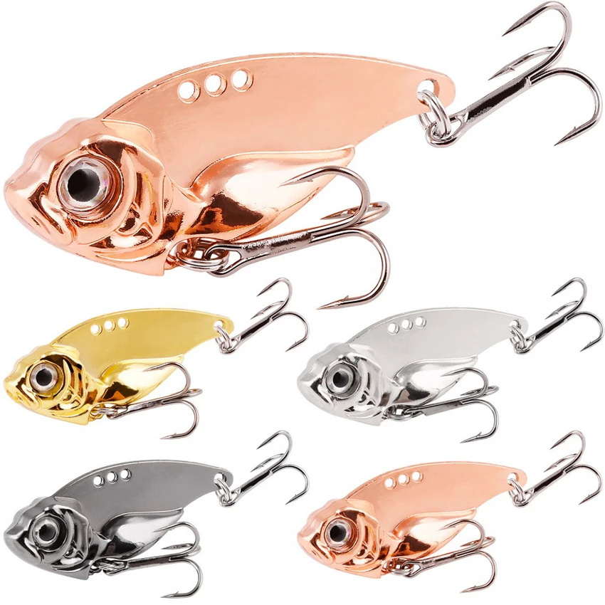 4pc/lot Metal Jigging Lures VIB Hard Metal Bait Fishing Lure 7g-20g Sinking Vibration Baits Artificial Vibe Fishing Tackle Tools
4pc/lot Metal Jigging Lures VIB Hard Metal Bait Fishing Lure 7g-20g Sinking Vibration Baits Artificial Vibe Fishing Tackle Tools