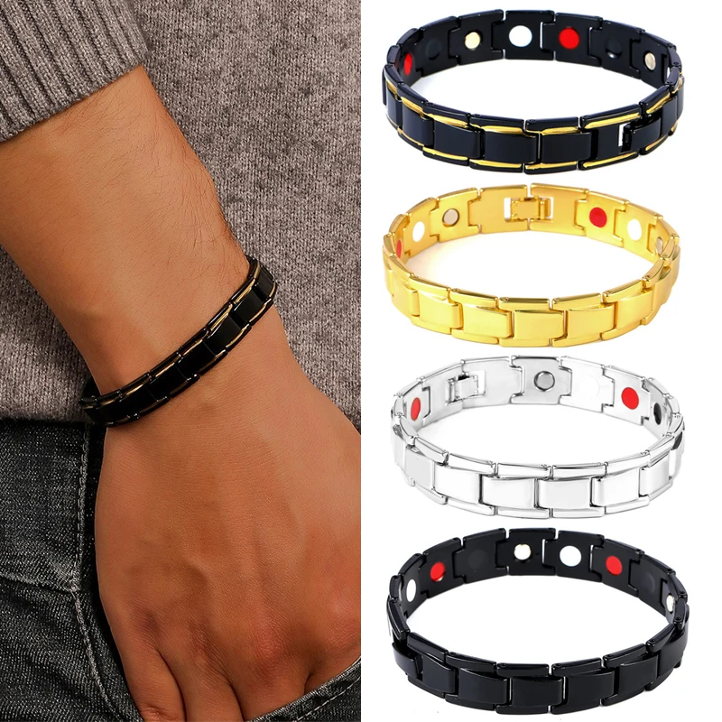 Energy Magnet Bracelets Man Bracelet Men's Weight Loss Bracelet 2022 Hot Trend Magnetotherapy Health Jewelry Stainless Steel
Energy Magnet Bracelets Man Bracelet Men's Weight Loss Bracelet 2022 Hot Trend Magnetotherapy Health Jewelry Stainless Steel