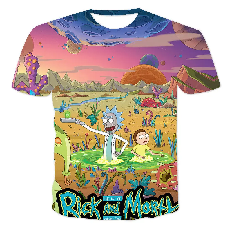Rick Anime 2021Spring And Summer New Boys And Girls 3D Pattern Short-Sleeved T-Shirt O-Neck Boys And Girls Hip-Hop Anime Cartoon
Rick Anime 2021Spring And Summer New Boys And Girls 3D Pattern Short-Sleeved T-Shirt O-Neck Boys And Girls Hip-Hop Anime Cartoon