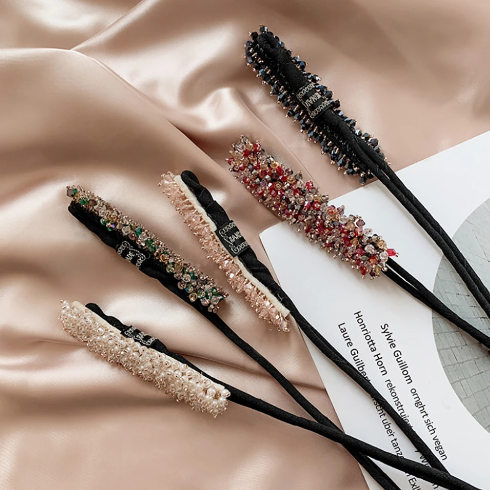 Fashion Crystal Hair Roller Women Girls Ponytail Bun Twist Clip Acetate Banana Hair Curler Headwear Styling Accessories
Fashion Crystal Hair Roller Women Girls Ponytail Bun Twist Clip Acetate Banana Hair Curler Headwear Styling Accessories