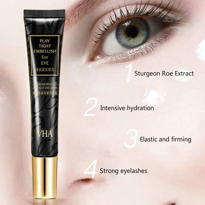 Caviar Moisturizing Eye Cream Avocado Soothes Dark Circles Eye Cream Night Repair Day Nourishing Firming Skin Eye Essence Cream
Caviar Moisturizing Eye Cream Avocado Soothes Dark Circles Eye Cream Night Repair Day Nourishing Firming Skin Eye Essence Cream