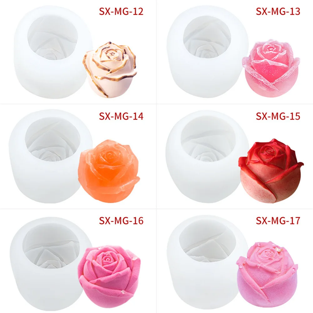 3D Rose DIY Ice Maker Ice Cube Tray Multi Purpose Food Grade Silicone Pudding Ice Cream Cake Mold For Whiskey Bar Kitchen Tools
3D Rose DIY Ice Maker Ice Cube Tray Multi Purpose Food Grade Silicone Pudding Ice Cream Cake Mold For Whiskey Bar Kitchen Tools